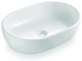 Bathco 4037 - Umývadlo na dosku TOULOUSE 59x41,5 cm porcelán/biela