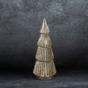 DEKORAČNÁ SOŠKA LED 10X31 CM STRIEBORNÁ