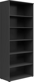 XXXLutz REGÁL, grafitová, 80/195/40 cm Carryhome - Regály - 002427022236