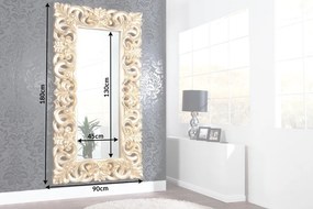 Zrkadlo Veneto zlaté Antik 180cm