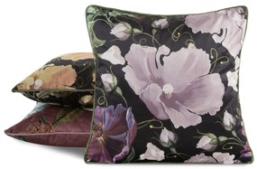 DEKORAČNÁ OBLIEČKA NA VANKÚŠ VELVET 116 45X45 CM KVETY