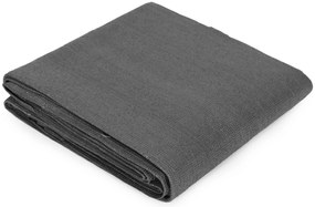Balkónová zástena s príslušenstvom 100x500 cm tieniaca sieť + montážne príslušenstvo sivá