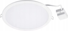 LED zapustený panel - 19w 2000lm 4000k + čierny rám