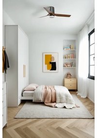 FARO 33835-1TW - LED Stmiev. ventilátor MINI PUNT TUB S 10W 2700/4000/6000K + DO