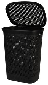 Koš na prádlo STORAGE 60 L černý