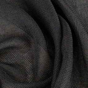 Čierna záclona na páske CELINE 140x270 cm