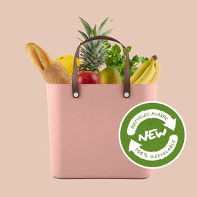 Nákupná taška, kabelka, plastová MULTIBAG staroružová, 25 l