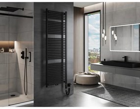 Mexen Mars, elektrické vykurovacie teleso 1800x600 mm, 900W, čierna, W110-1800-600-2900-70