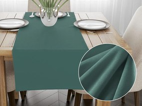 Biante Zamatový behúň na stôl Velvet Prémium SVP-022 Ľadovo zelený 35x120 cm