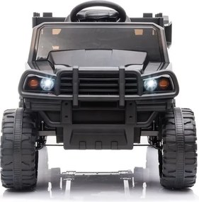 LEAN CARS Batériové autíčko BDM0926 LED MP3 diaľkové čierne