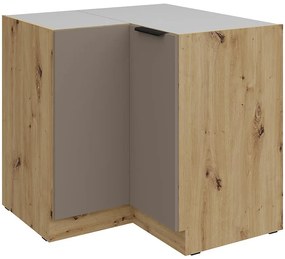 Kuchynská skrinka Aria-Ta/Ar Anti Fingerprint 90x90 Dn 2f Bb