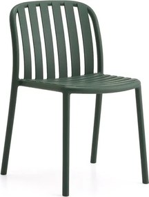 Stolička BELIZE, tmavozelená