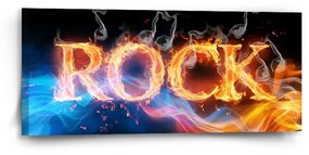 Sablio Obraz Rock - 110x50 cm
