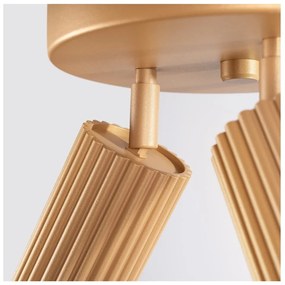 Bodové svietidlo v zlatej farbe Gleam – Sollux