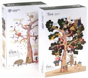 Londji Obojstranné Puzzle 52ks: Strom
