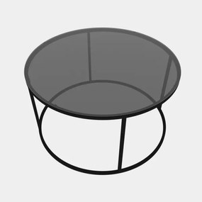 Konferenčný stolík STARTIS 60x44,8 cm čierna