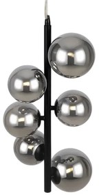 Maytoni MOD545PL-06B - Luster na lanku DALLAS 6xG9/28W/230V čierna