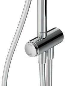 Sprchový systém AM.PM Spike F07PA400 s termostatickou sprchovou batériou, chróm