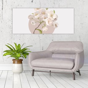 Obraz - Bloom with grace N⁰2 (120x50 cm)