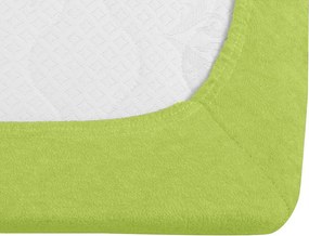 Froté plachta EXCLUSIVE svetlozelená 180 x 200 cm