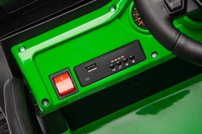 LEAN CARS Autobatéria YSA8813 zelená 24V