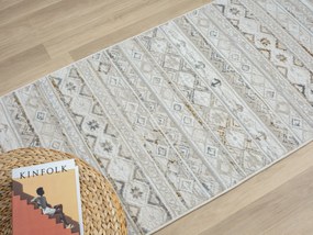 My Flair, Kusový koberec My Nomady creme, 200x290, béžová, chodba / predsieň