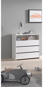 Biela detská komoda Vipack Kiddy