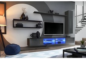 Obývacia stena Switch Met IV grafit