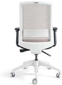 Kancelárska ergonomická stolička S30 — látka, viac farieb S podhlavníkom Modrá
