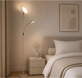 Rabalux 74083 - LED stmievateľná stojacia lampa HALINA 23W/230V 3000/4200/6500 béžová