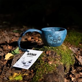 Hrnček kuksa Kupilka Moomin 0,12l, modrý
