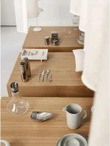 Čierne antikoro dezertné vidličky v súprave 4 ks pre 4 osoby Stella – Blomus