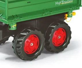 Príves Rolly Toys 122202 dvojnápravový, tmavozelený