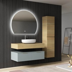 Erga Paloma, LED zrkadlo 100x80cm, 2415 lm, 3 farby svetla, ERG-V01-PALOMA-1080-CL