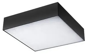 LED stropné svietidlo Monza S 22 CCT čierna s diaľkovým ovládačom