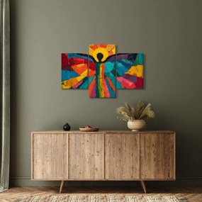 Obraz - Maľovaný anjel (90x60 cm)