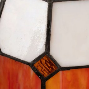 Brilagi - Tiffany vitrážová stolná lampa SIENNA 1xE27/60W/230V