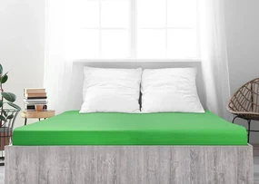 Jersey plachta z mako bavlny LUXORA 90x200 cm zelená