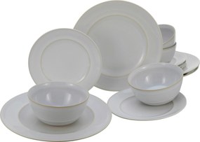 XXXLutz KOMBINOVANÝ SERVIS ANTIQUE OFFWHITE 12-dielne Creatable - Online Only bytové doplnky - 007768096301