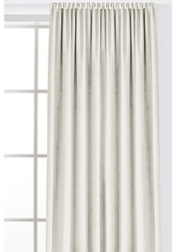 Krémový zamatový dimout záves 265x250 cm Velto – Filumi