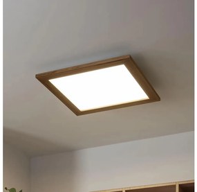 Brilagi - LED Stmievateľné svietidlo SLIMFRAME WOOD LED/36W/230V 49,5x49,5 cm + DO