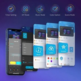 Govee - LED RGB Stmievateľný pásik SMART LED/36W/24V 10m Wi-Fi