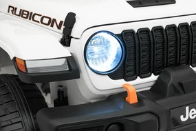 Ramiz Jeep Wrangler Rubicon LIFT elektrické autíčko pre deti biele