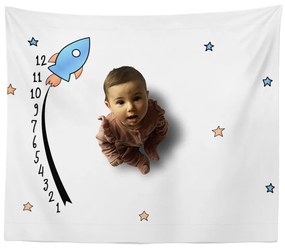Sablio Míľniková deka Raketa: 100x100 cm