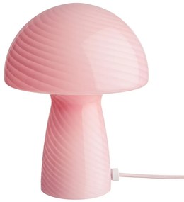 FUNGI TOWN Stolná lampa - sv. ružová