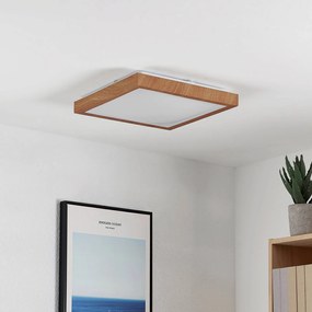 Lindby Vaino stropné LED svietidlo hranaté, 37,5cm