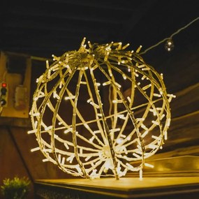 DECOLED LED světelná koule, teple bílá, pr. 80 cm