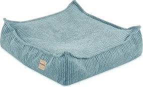 Podlahový puf menčester modrá