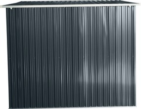Záhradný domček BestBerg ZD‑808AW / 5,6 m² / 236 × 238 × 203 cm / antracit/biela