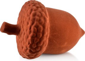 Keramická figúrka žalude MAVE 24x16 cm oranžová